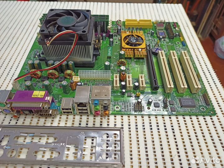 Комплект материнки на Socket 939