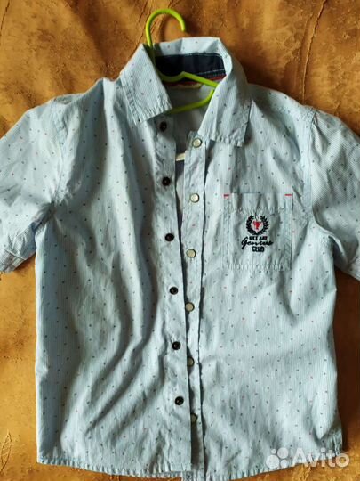 Рубашка French toast 128, джинсы 116