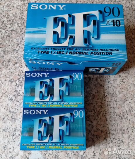 Кассеты Sony EF90