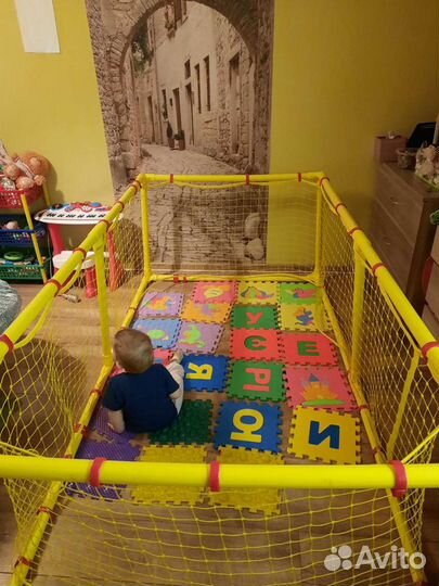 Большой детский манеж