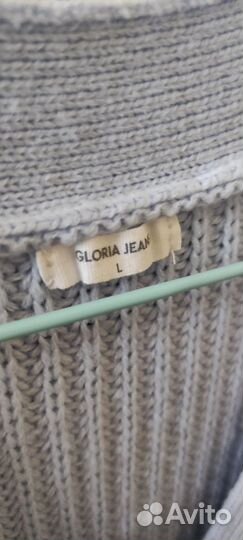 Кардиган женский голубой L