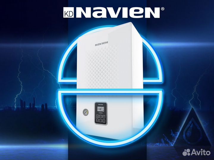 Электрический котёл Navien EQB-08HW