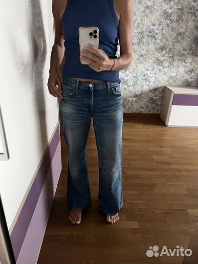 Новые джинсы Zara клеш