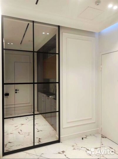 Раздвижные двери лофт