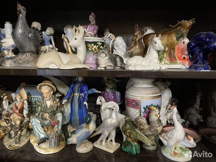 Фарфоровые статуэтки СССР