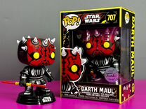 Funko Pop Star Wars 707 Darth Maul (Retro) SE Exc