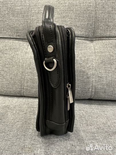 Барсетка кожаная мужская