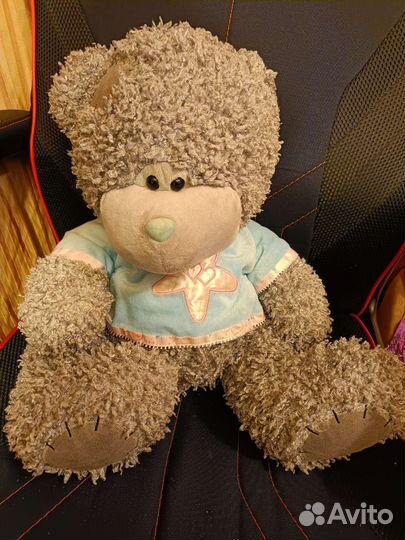 Мишка Тедди 38см музыкальный мягкая игрушка