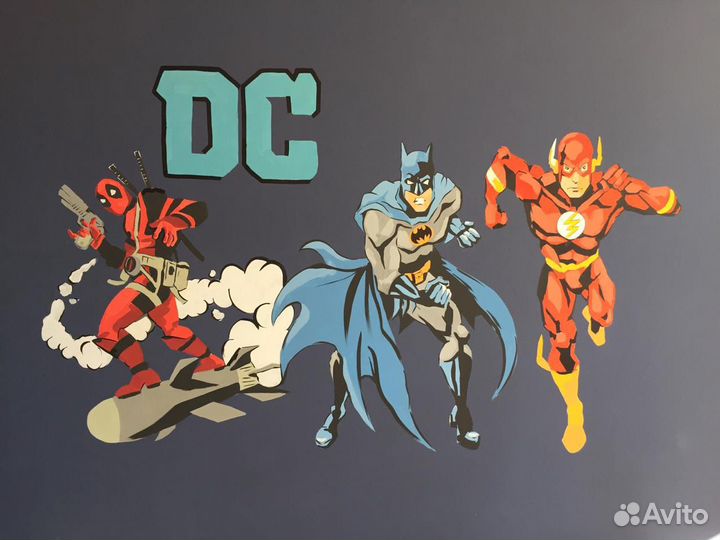 Граффити. Художественная роспись. Монументальная ж