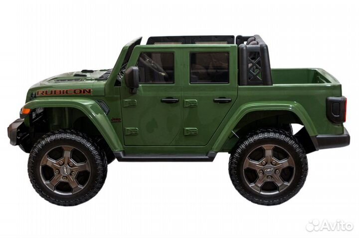 Электромобиль Jeep Rubicon 6768R Green