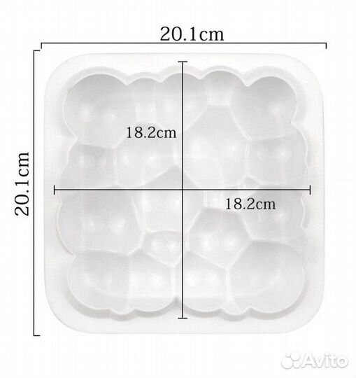 Кондитерские силиконовые формы