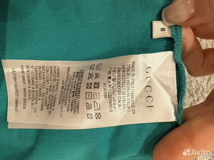 Футболка Gucci оригинал 8 лет