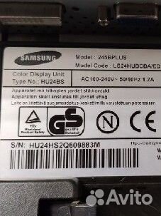 Монитор samsung 245bplus