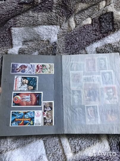 Набор советских почтовых марок 70-80 гг