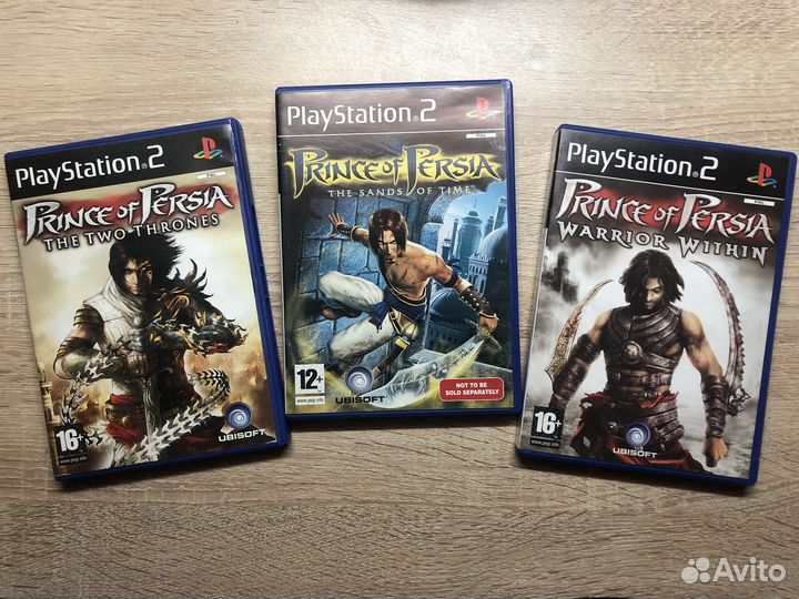 Трилогия Prince Of Persia PS2/Playstation 2