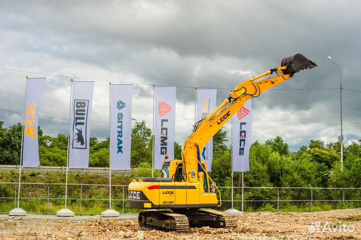 Гусеничный экскаватор SDLG (LGCE) E6150F, 2023