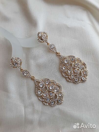 Серьги нарядные