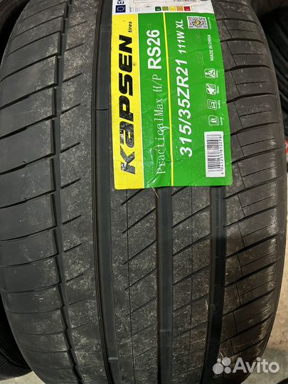 Kapsen RS26 275/40 R21 и 315/35 R21 111W