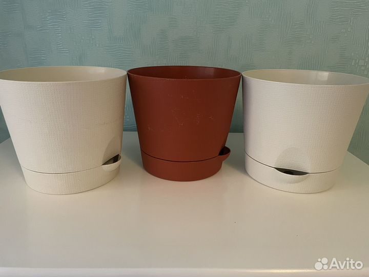 Горшок для цветов 2.8л, Tek.A.Tek