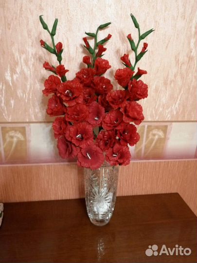 Букет цветов из полимерной глины