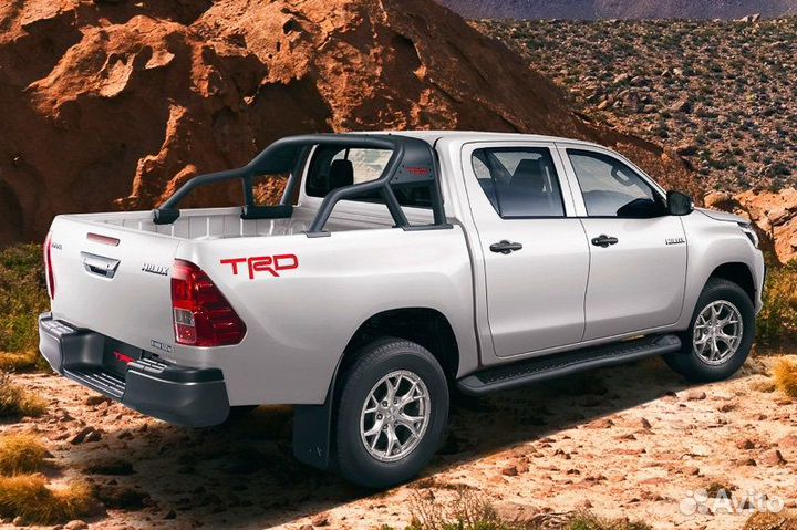 Рама багажника из труб Toyota Hilux 16-20г Style T