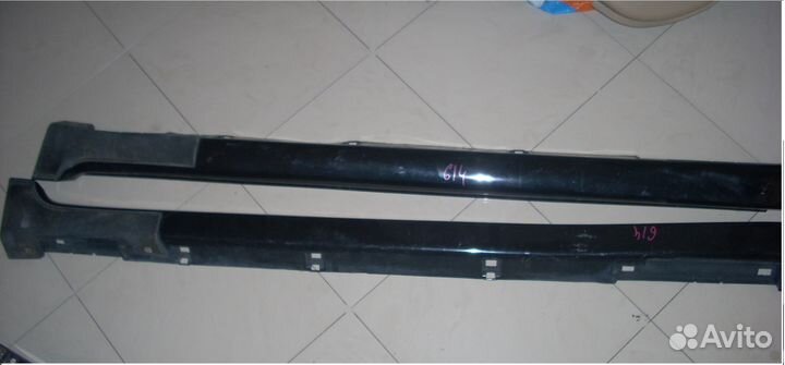 Комплект порогов от Субару Форестер 2005-2007года