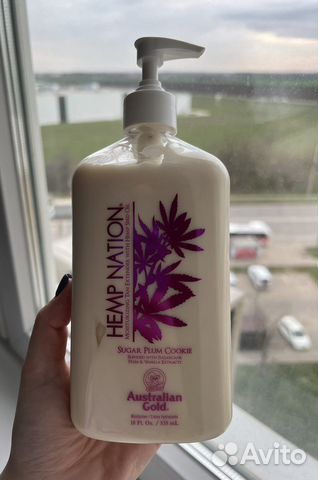 Hemp nation крем для тела