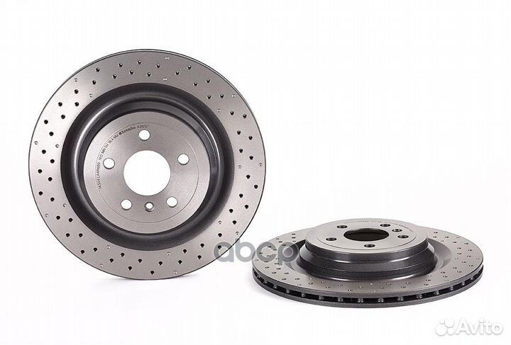 Диск тормозной UV Coated зад 09A96121 Brembo