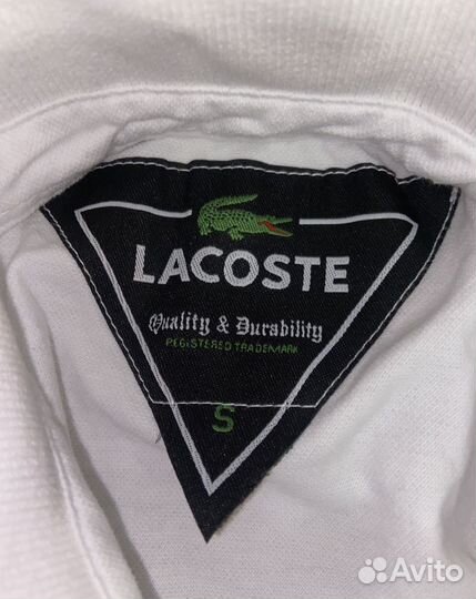 Поло lacoste