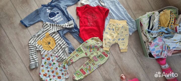 Детские вещи (много) 0-1 год