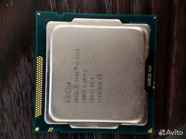 Процессор intel core i3 3210