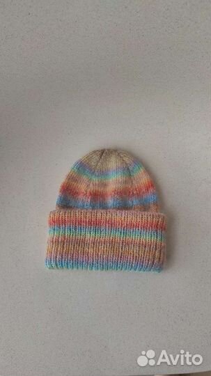 Шапка двойная зимняя