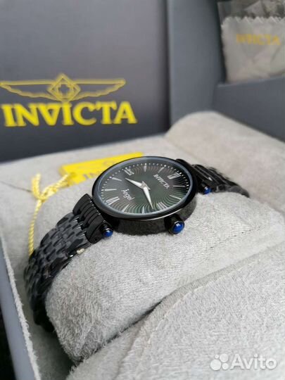 Полностью Чёрные Часы Invicta Angel Женские Новые