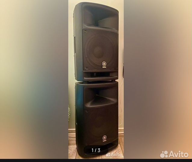 Активные колонки Yamaha MSR 400 (2 штуки ), Торг