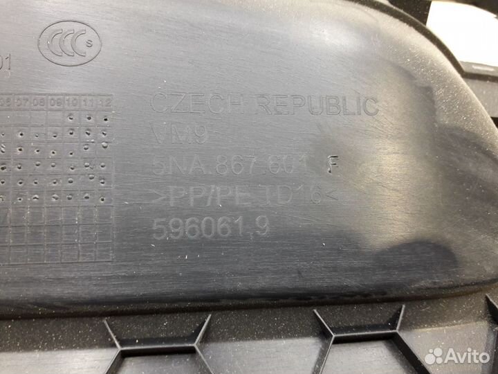 Обшивка двери задка Volkswagen Tiguan 2 2017