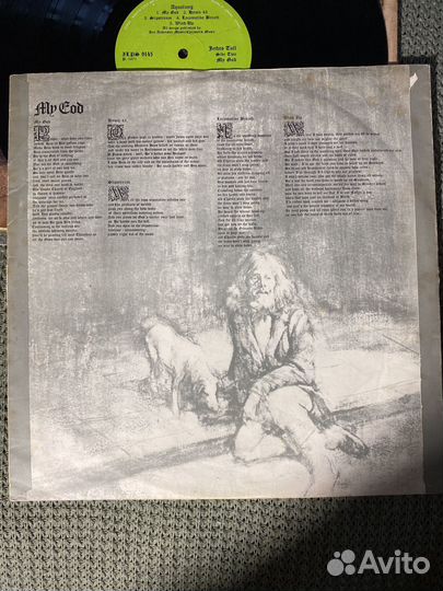 Jethro Tull Awualung lp 1st PR UK