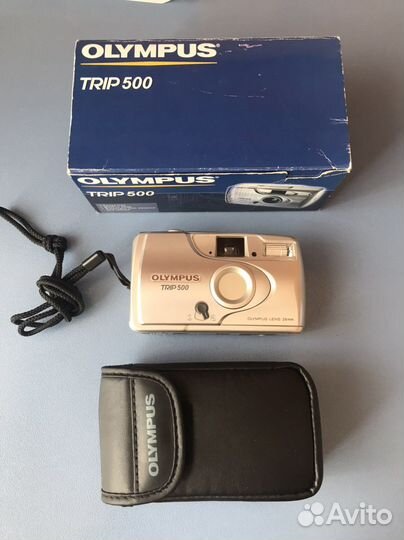 Плёночный фотоаппарат olympus