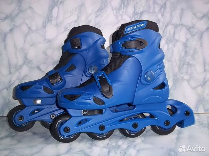 Роликовые коньки детские Reaction размер 32-35