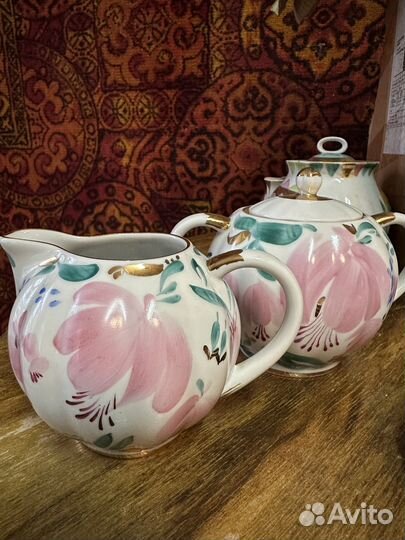 Чайный сервиз дулево агашки СССР