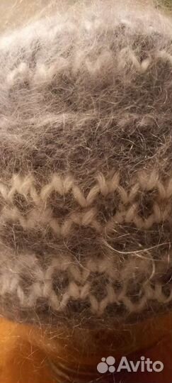 Шапка пуховая