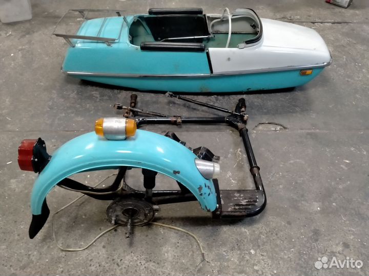 Коляска мотоцикла Иж 4