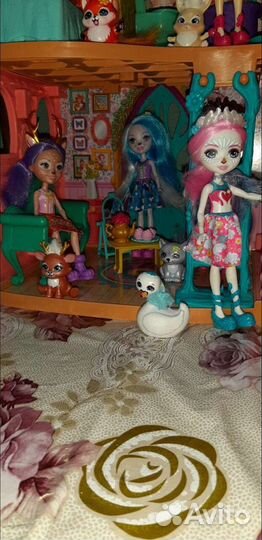 Домик enchantimals с куклами