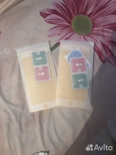 Стекло защитное iPhone 6s Plus White