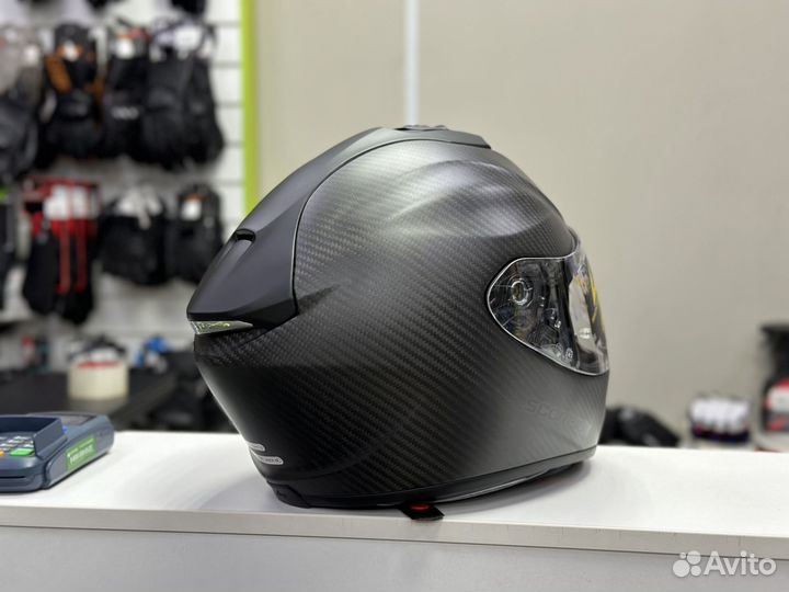 Мотошлем Scorpion EXO-1400 карбон матовый
