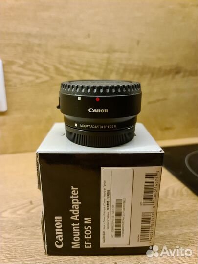 Переходник. Оригинал Canon Adapter ef-eos m. Новый
