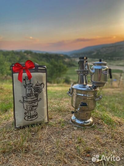 Турецкий Дровяной самовар 4 литра