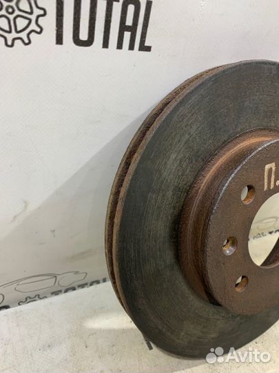 Диск тормозной передний Hyundai Solaris G4FC 2013