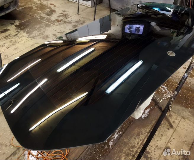 MB 447 V250 заднее лобовое стекло