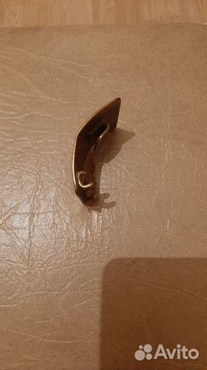 Пряжка для ремня латунь