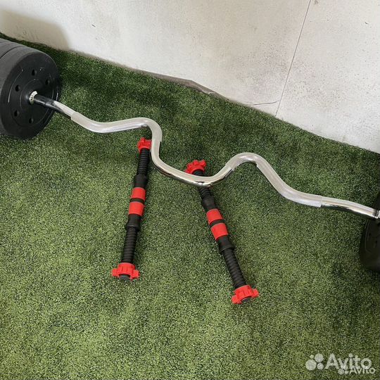 Штанга 30 кг разборная